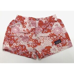Patagonia Baby Baggies Shorts Multi Print Floral Size 6M